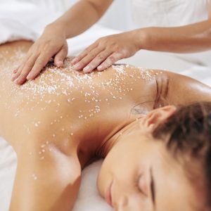 Exfoliación de sales marinas